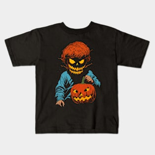 Scary Halloween Kids T-Shirt